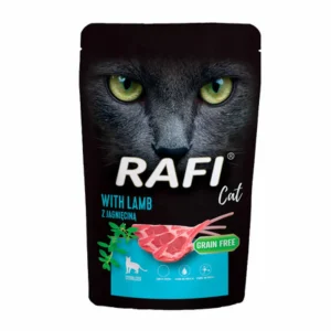 Rafi Cat Adult z Jagnięciną Mokra Karma Dla Kota 100g