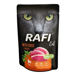 Rafi Cat Adult z Kaczką Mokra Karma Dla Kota 100g