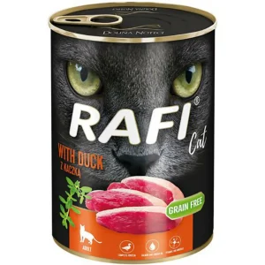 Rafi Cat Adult z Kaczką Mokra Karma Dla Kota 400g