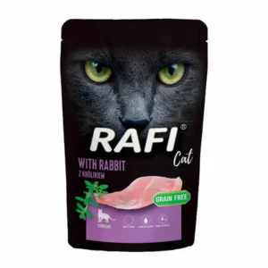 Rafi Cat Adult z Królikiem Mokra Karma Dla Kota 100g
