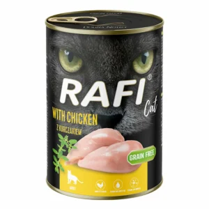 Rafi Cat Adult z Kurczakiem Mokra Karma Dla Kota 400g