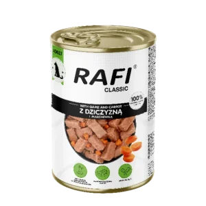 Rafi Classic z dziczyzną i marchewką 1240g