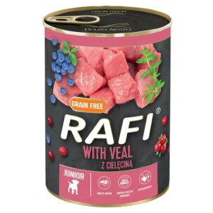 RAFI Grain Free JUNIOR CIELĘCINA 400g
