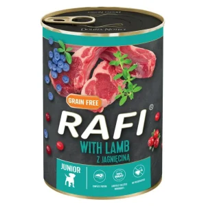 RAFI Grain Free JUNIOR JAGNIĘCINA 400g