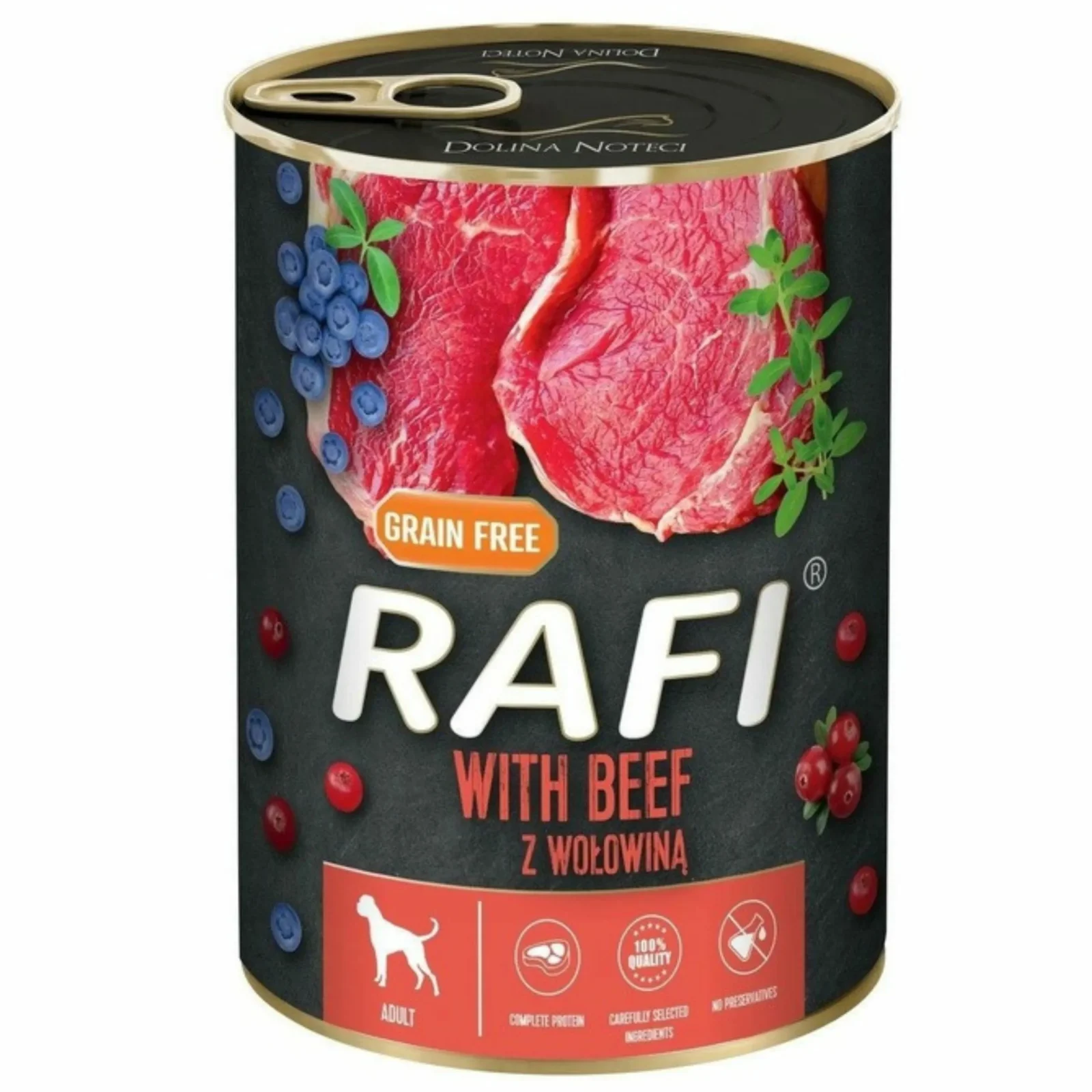 RAFI Grain Free WOŁOWINA 400g