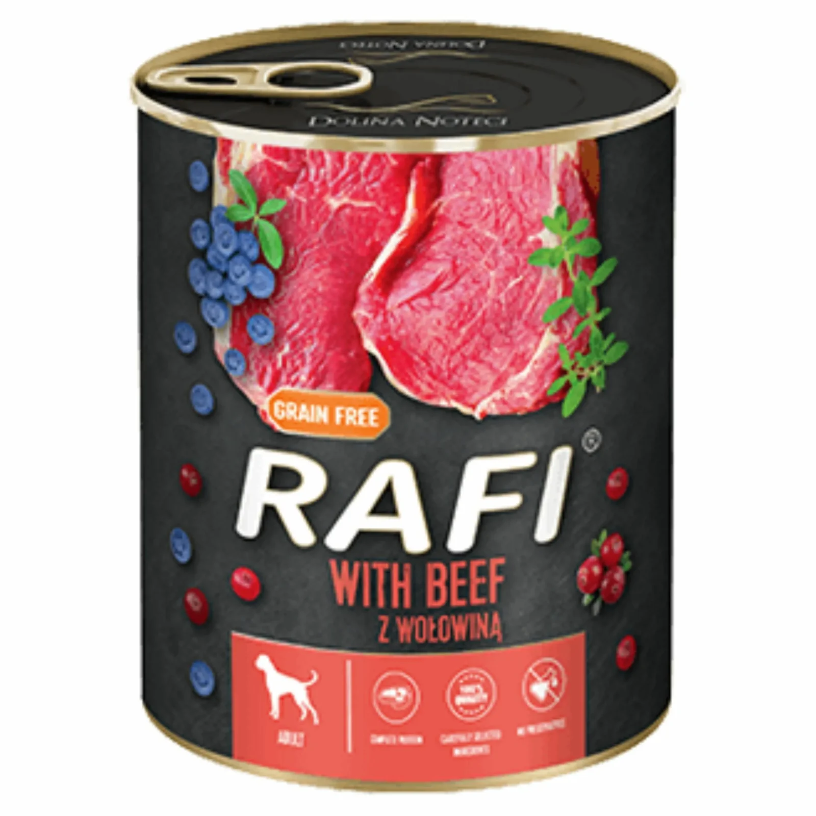 RAFI Grain Free WOŁOWINA 800g