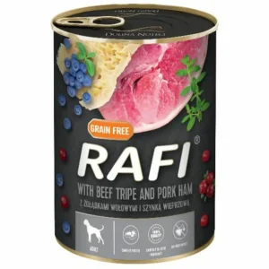 RAFI Grain Free ŻOŁĄDKI WOŁOWE 400g