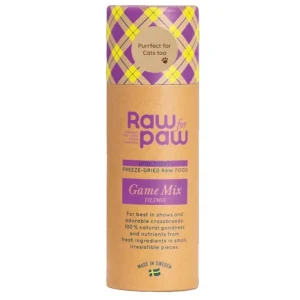 RAW FOR PAW – LIOFILIZOWANE PRZYSMAKI DZICZYZNA GAME MIX
