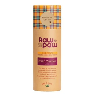 RAW for PAW Wild Moose Przysmaki Liofilizowane Renifer 45g