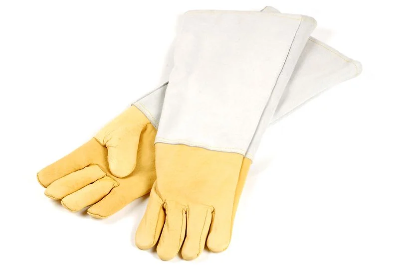 REPTECH Profesjonalne rękawice, miękka skóra, wydłużone (60 cm)