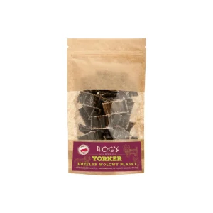 Rogy Yorker Przełyk Wołowy Płaski 80g