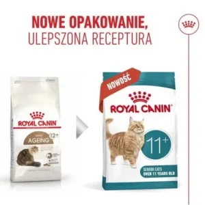 ROYAL CANIN Ageing Senior 11+ 2kg karma sucha dla kotów dojrzałych po 11 roku życia