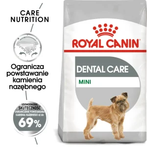 ROYAL CANIN CCN Mini Dental Care 3kg karma sucha dla psów dorosłych, ras małych, redukująca powstawanie kamienia nazębnego