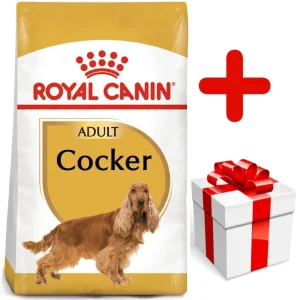ROYAL CANIN Cocker Spaniel Adult 12kg karma sucha dla psów dorosłych rasy cocker spaniel + niespodzianka dla psa GRATIS!