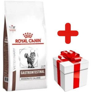 ROYAL CANIN Gastro Intestinal Moderate Calorie GIM 35 4kg + niespodzianka dla kota GRATIS!