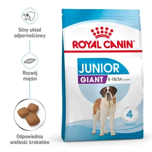 ROYAL CANIN Giant Junior 15kg karma sucha dla szczeniąt od 8 do 18/24 miesiąca życia, ras olbrzymich