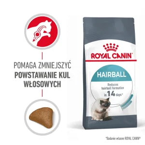 ROYAL CANIN Hairball Care 4kg karma sucha dla kotów dorosłych, eliminacja kul włosowych