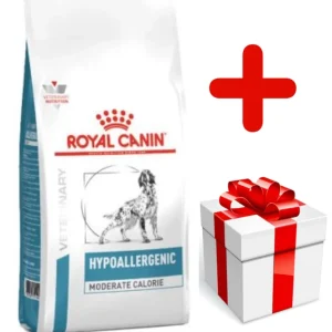ROYAL CANIN Hypoallergenic Moderate Calorie HME23 14kg + niespodzianka dla psa GRATIS!