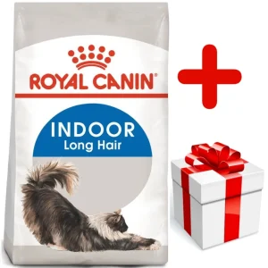 ROYAL CANIN Indoor Long Hair 10kg karma sucha dla kotów dorosłych, długowłose, przebywających wyłącznie w domu + niespodzianka dla kota GRATIS!