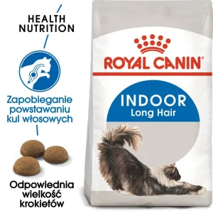 ROYAL CANIN Indoor Long Hair 10kg karma sucha dla kotów dorosłych, długowłose, przebywających wyłącznie w domu