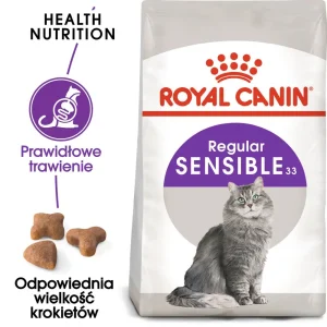 ROYAL CANIN Sensible 400g 33 karma sucha dla kotów dorosłych, o wrażliwym przewodzie pokarmowym