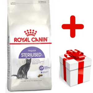 ROYAL CANIN Sterilised 10kg karma sucha dla kotów dorosłych, sterylizowanych + niespodzianka dla kota GRATIS!
