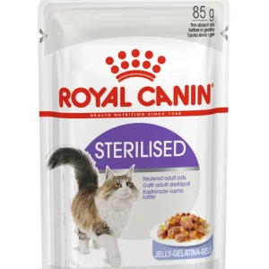 ROYAL CANIN Sterilised 12x85g karma mokra w sosie dla kotów dorosłych, sterylizowanych