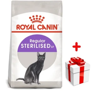 ROYAL CANIN Sterilised 4kg karma sucha dla kotów dorosłych, sterylizowanych + niespodzianka dla kota GRATIS!