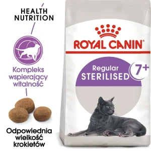 ROYAL CANIN Sterilised +7 1,5kg karma sucha dla kotów dorosłych, od 7 do 12 roku życia życia, sterylizowanych