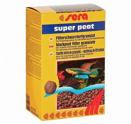 Sera Super Peat – granulat torfu czarnego 500g