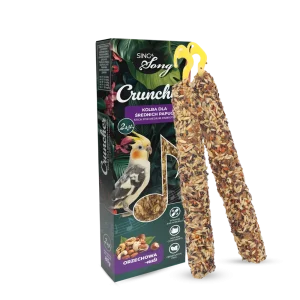 SING&SONG cruncher dla średnich papug 85g orzechowy