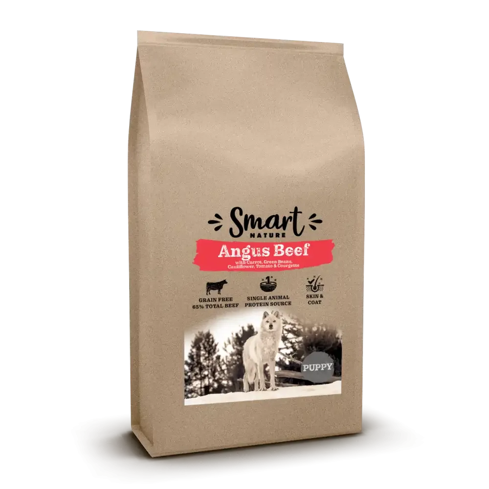 Smart Nature Puppy Angus Beef 6kg karma dla szczeniąt Wołowina dużo mięsa - Image 2