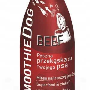 SMOOTHIE DOG Beef Wołowina Przekąska dla psa 250ml 100% Naturalna