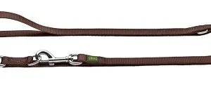 Smycz Extra Long 25/300 cm brązowa