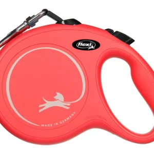 Smycz Flexi New Classic Czerwona L 5 metrów taśma