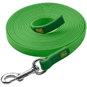 Smycz treningowa Convenience zielona 5 m szer. 2,cm
