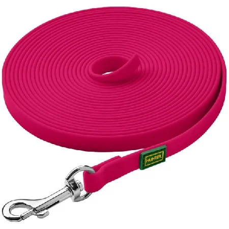 Smycz treningowa Convenience malinowa 10mm/5m