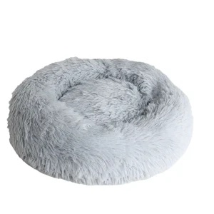 SNAPPY legowisko dla zwierząt przytulne donut szary S 50x50x15cm