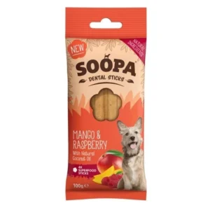 Soopa Dental Sticks Mango & Malina 100g