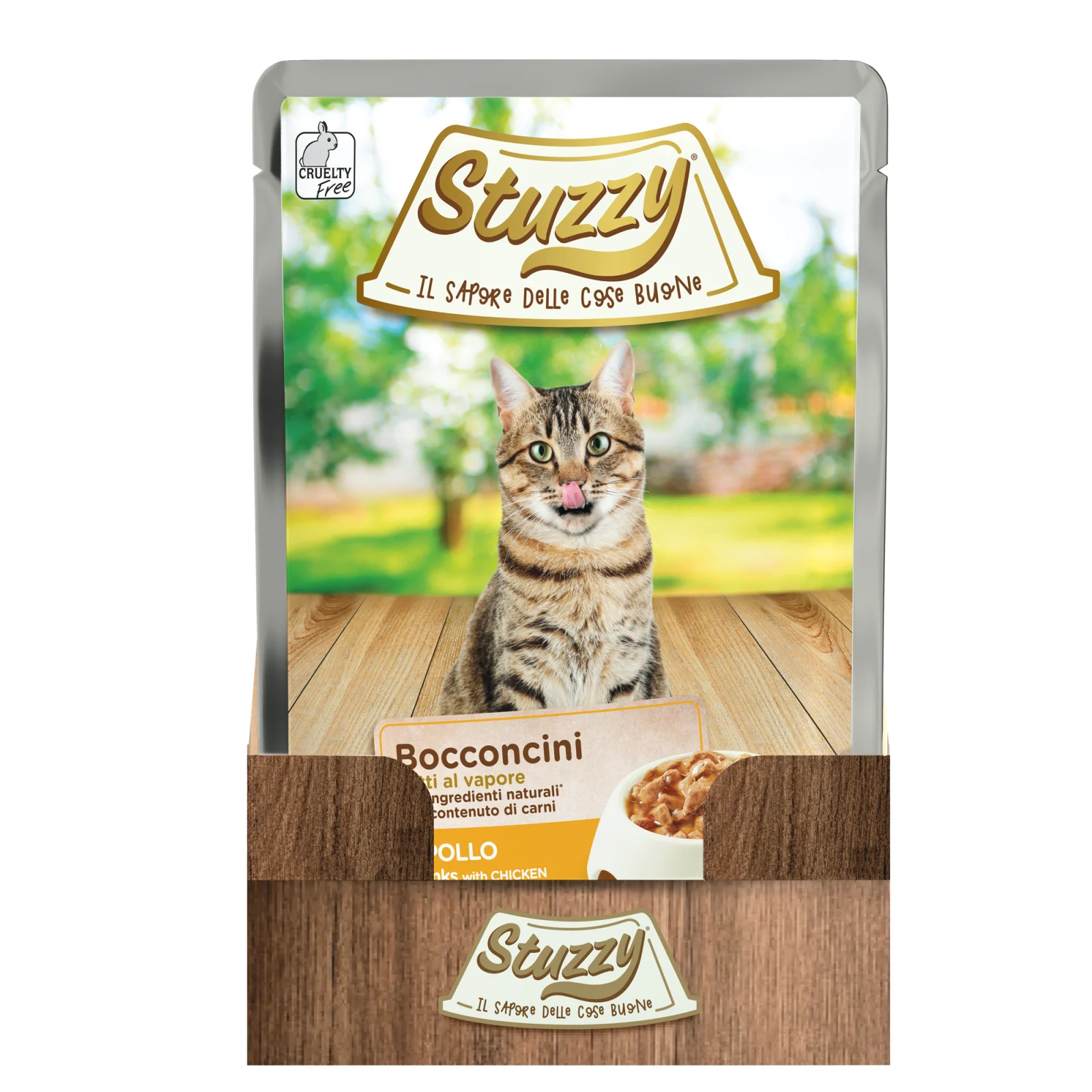 STUZZY KOT sasz.85g BOCCONCINI KURA /24 - Image 2
