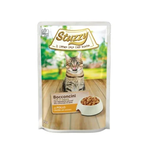 STUZZY KOT sasz.85g BOCCONCINI KURA /24