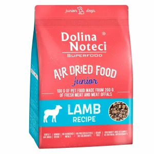 Sucha karma DOLINA NOTECI Super Food Junior Jagnięcina 1kg
