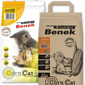 SUPER BENEK 7l CORN CAT NATURALNY Żwirek kukurydziany /165