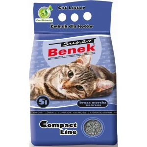 Super BENEK Compact Bryza Morska Żwirek bentonitowy