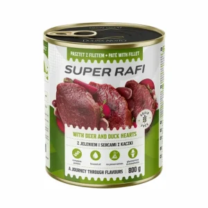 SUPER RAFI z Jeleniem i Sercami Kaczki 800g