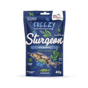Syta Micha FREEZY Jesiotr z Borówką 40 g