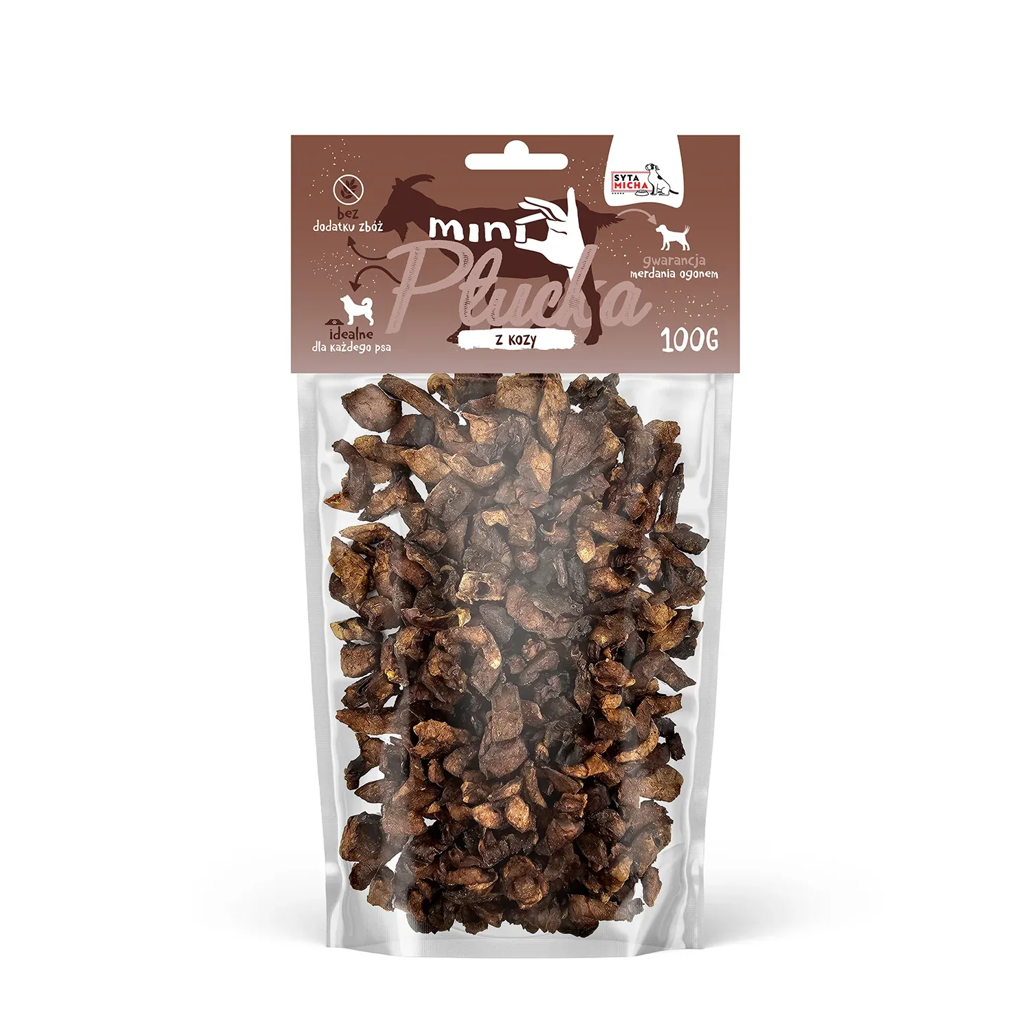 Syta Micha Mini Płucka Kozie 100 g