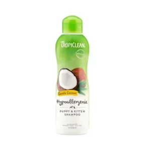 Szampon Tropiclean dla szczeniąt hipoalergiczny z mleczkiem kokosowym 355ml