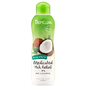 Szampon Tropiclean kojący i łagodzący – owies, wyciąg z rumianku, aloes Oatmeal 355 ml