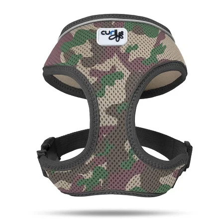 Szelki bezuciskowe dla psa CURLI Basic -Mesh kamuflaż XL - Image 2